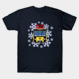 Tyne and Wear Metro Christmas T-Shirt